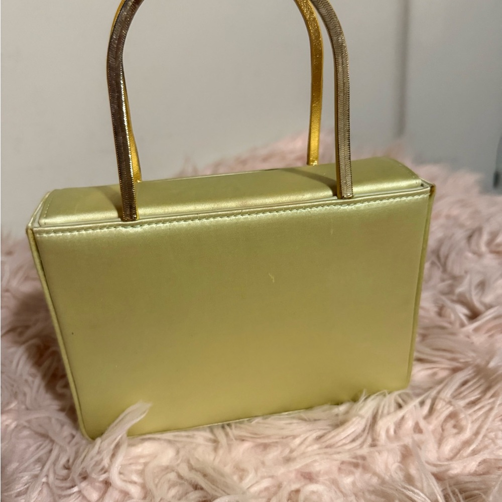 Amina Muaddi Henson Satin Bag - Picture 3 of 4